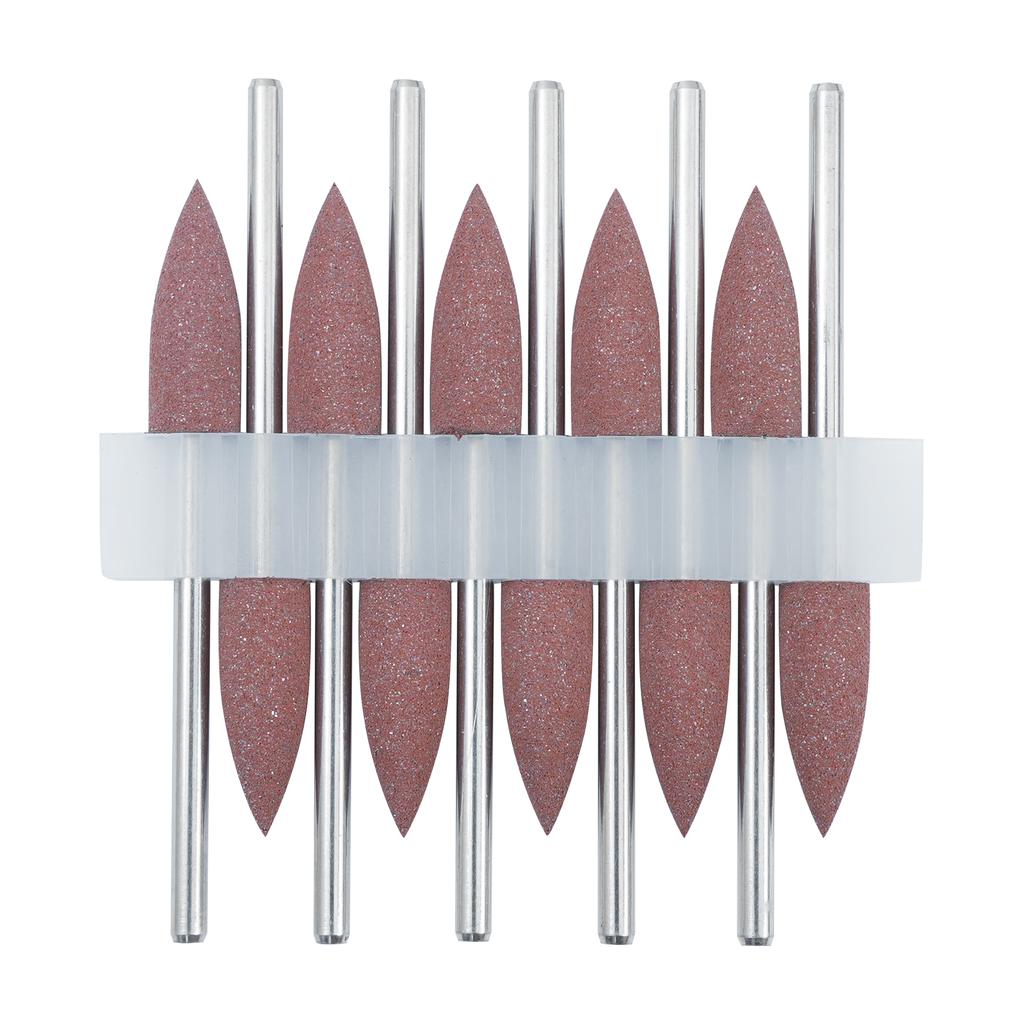 10Pcs/Lot 2.35mm Dental Silicone Rubber Polishers Burs Grinding Heads HP Shank Drill Rotary Teeth Whitening Dentist Tool