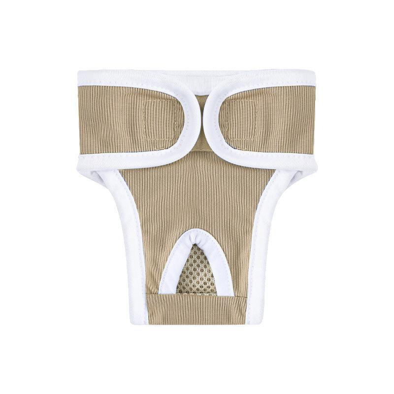 

Dog physiological pants female dog special teddy aunt towel menstrual sanitary pants than bear anti-harassment diapers diapers XXL (recommended weight 25-21.5 kg)