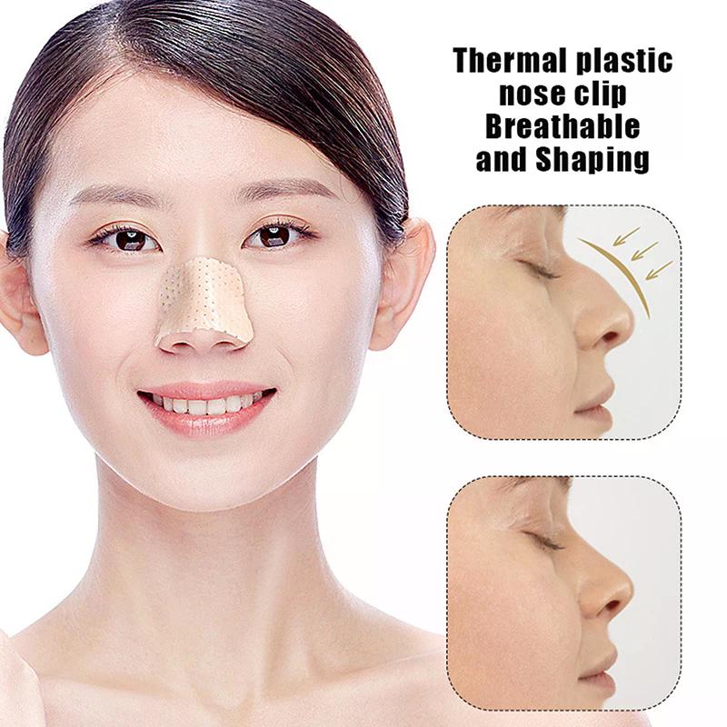 Self-shaping Nose Splint Low Temperature Thermoplastic Nose Job Adhesive Tape Fracture Splint Provide External Support Fixation