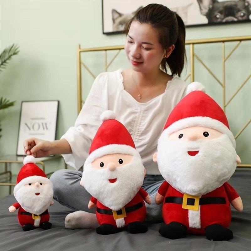 Santa Claus Doll Plush Toys Small Doll Doll Christmas Small Elk Pendant Christmas Gifts for Children