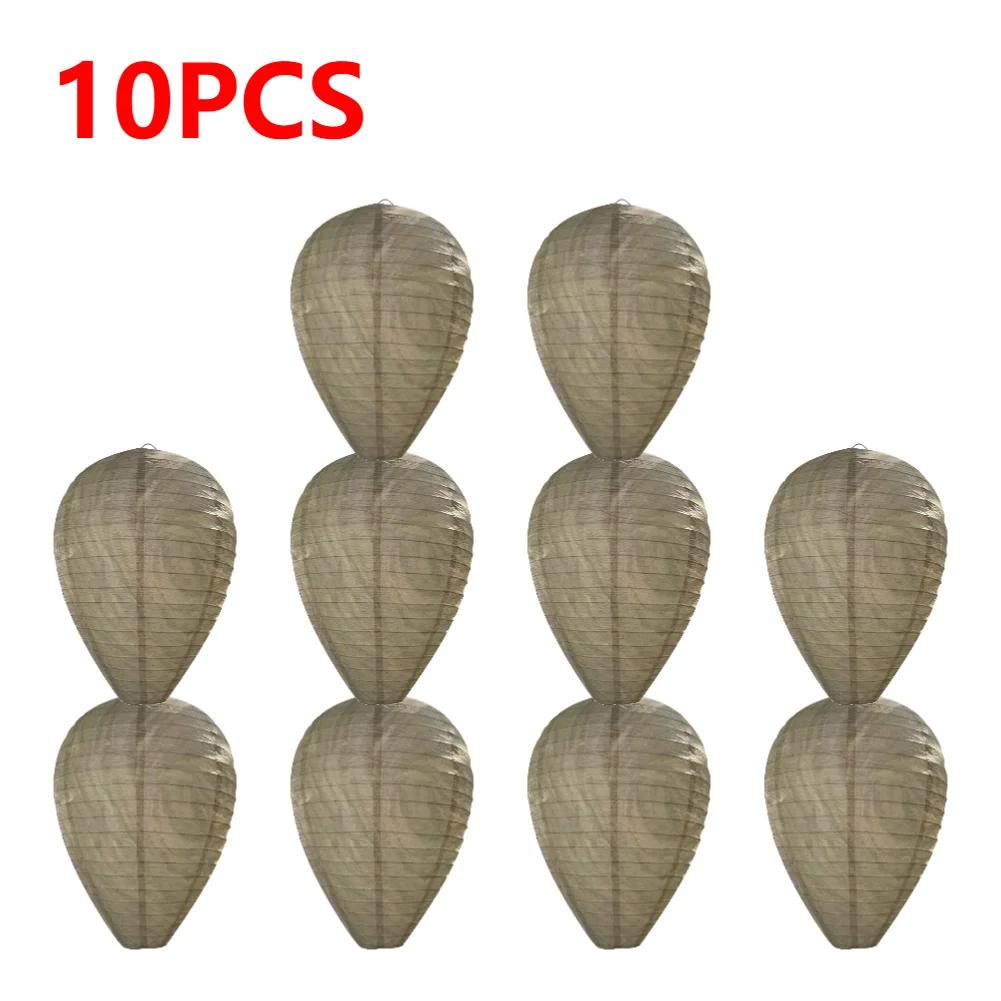 1-10PCS Wasp Repellent Cage Hornet Wasp Nest Repellent Hornets Wasp Nest Decoy Drive Beehive Lantern for Patio Outdoor Garden