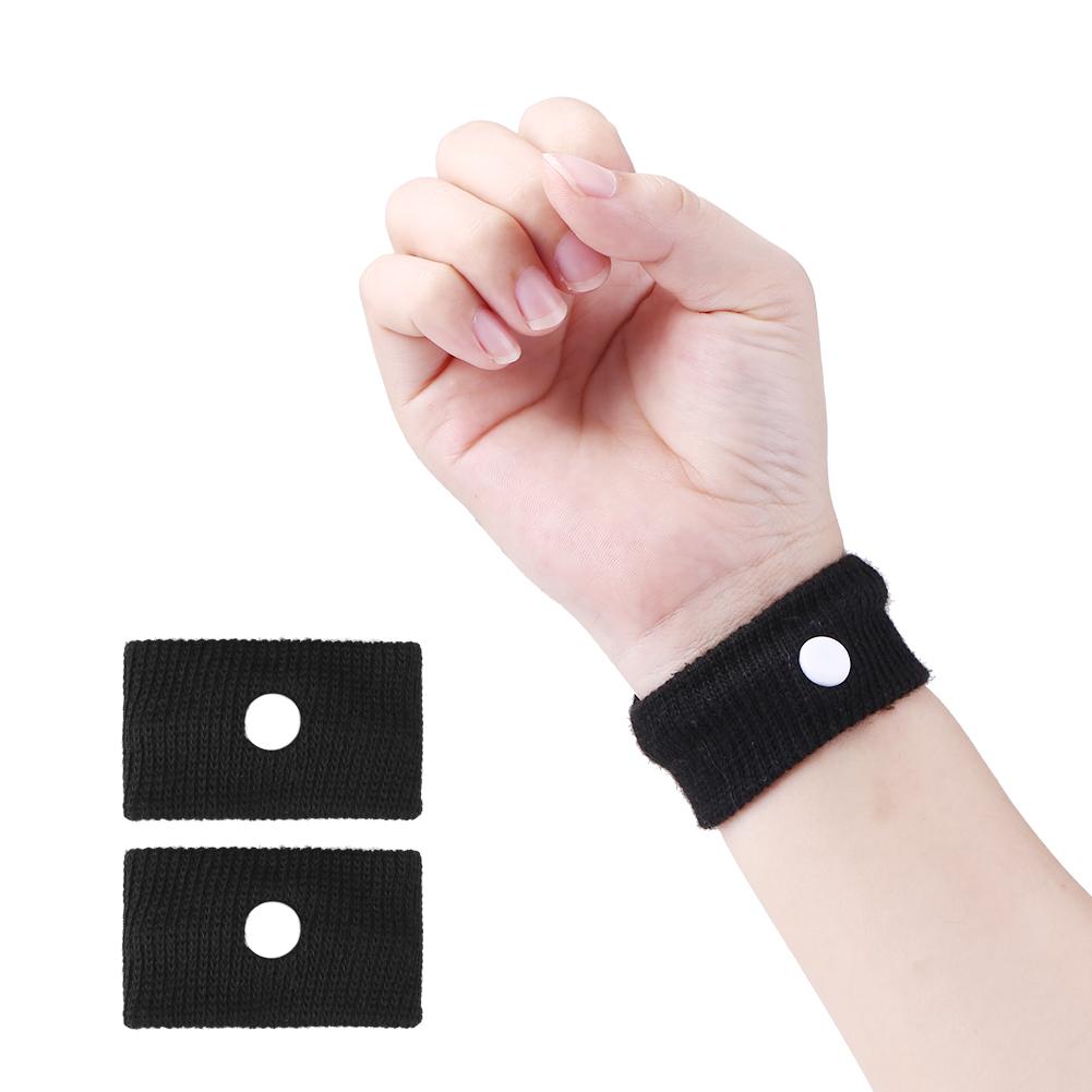 1-5 Pairs Travel Morning Sickness Wrist Band Anti Nausea Car Van Sea Plane Wristband Anti-motion Sickness Bracelet Strap Boats 1