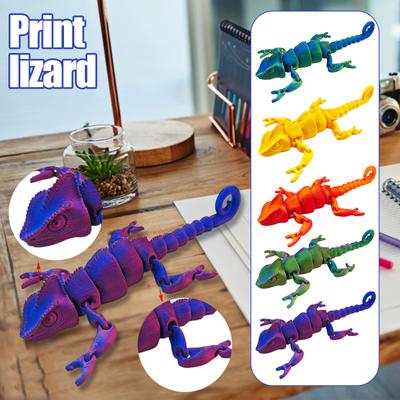 3D Printed Joint Movable Fish Tank Landscaping Creative Ornaments Animal Model Toy