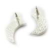 Dolce Vita [N3907] - Silver 'Pierrot' Designer Earrings