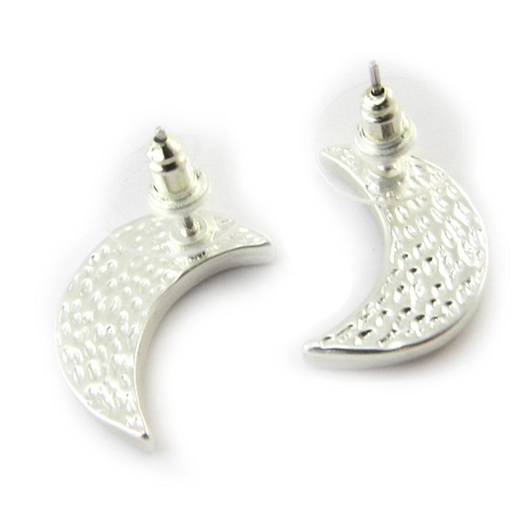 Dolce Vita [N3907] - Silver 'Pierrot' Designer Earrings