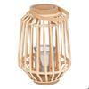 Lanterne "Rattan" Saule Tressé H35cm - Atmosphera Createur D'interieur