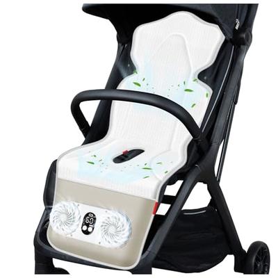 Lefon Baby Car Seat with Fan, Compatible with Car Seats, Cooling Seat for Strollers, 10,000mAh High-Capacity Battery, Breathable, Heat Protection, Dua