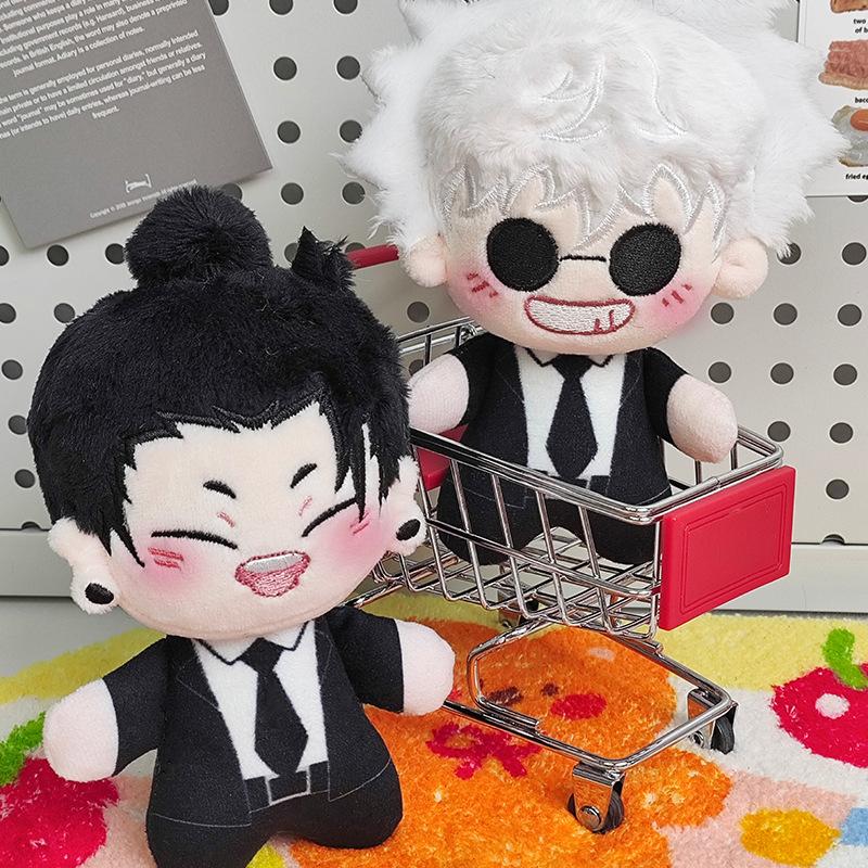 10cm Jujutsu Kaisen Anime Kawaii Plush Gojo Saturo Geto Suguru Cosplay Plush Toy Cute Soft Collection Birthday Gift