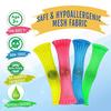 10 Pcs Marble Mesh Fidget Toys - Slide Push Squeeze Stress Relieve Anti-Anxiety For Adults And - Mesh Texture Sensory Tools Hel