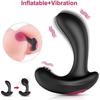 Vibration Inflating Anal Plug G Spot Stimulation Anal Expansion Posterior Court Prostate Massage External Anal Plug Remote Inflating Anal Plug
