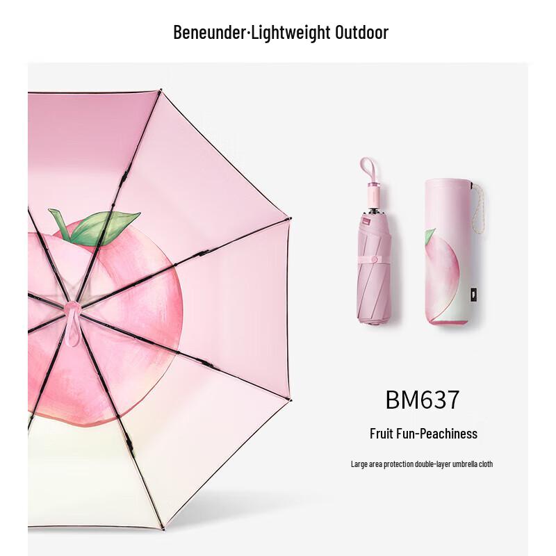 Beneunder UV Protection Folding Sun/Rain Umbrella