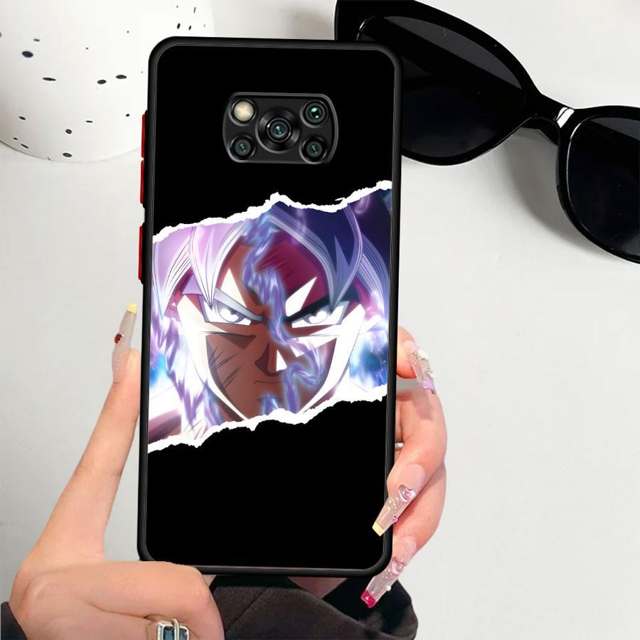 Dragon Ball Fashion Goku Back Phone Cover Case for Xiaomi Poco X3 NFC F3 C50 M5s C51 C40 X3 X4 X5 Pro