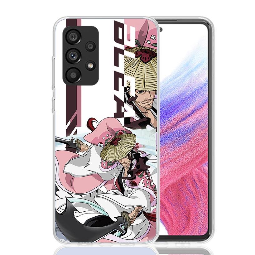 Anime Bleach Ichigo Kenpachi Phone Case for Samsung Galaxy A17 A16 A15 A14 A13 A57 A56 A55 A54 A53 A37 A36 A35 A34 A33 A26 A25 A
