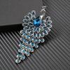 Creative Peacock Animal Brooch for Women Banquet Party Pin Gift