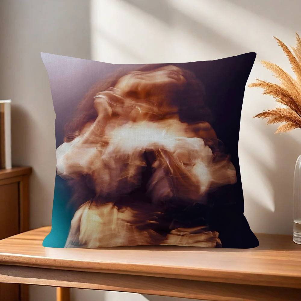 Singer SZA SOS Album Pillow Gift Home Office Decoration Pillow Bedroom Sofa Car Cushion CoverPillow Case