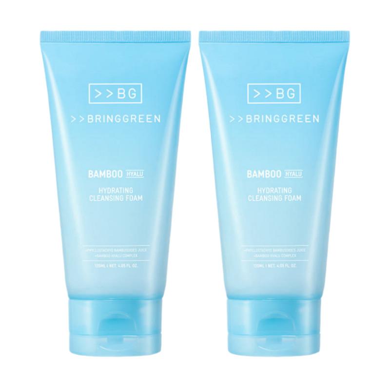 

BRINGGREEN Bamboo Hyalu Moisture Cleansing Foam 120ml × 2