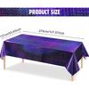137x274cm Glitter Aluminum Foil Tablecloth Wedding Birthday Party Decorations Baby Shower Rectangular Waterproof Tablecloth