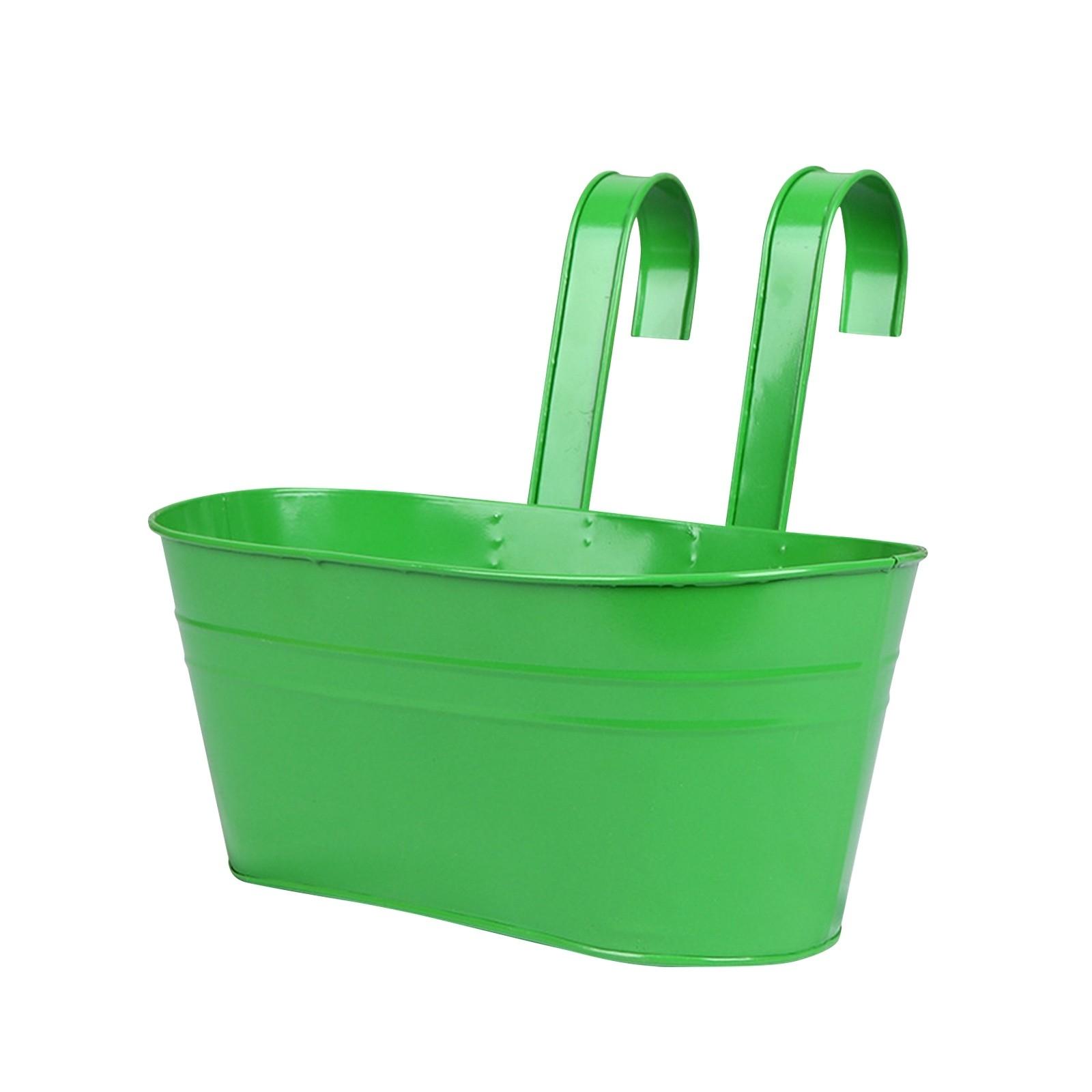 

1 шт. Настенные цветочные горшки для уличных растений, кашпо для сада, балкона, вертикальный держатель для ведра, домашний декор, садовые горшки