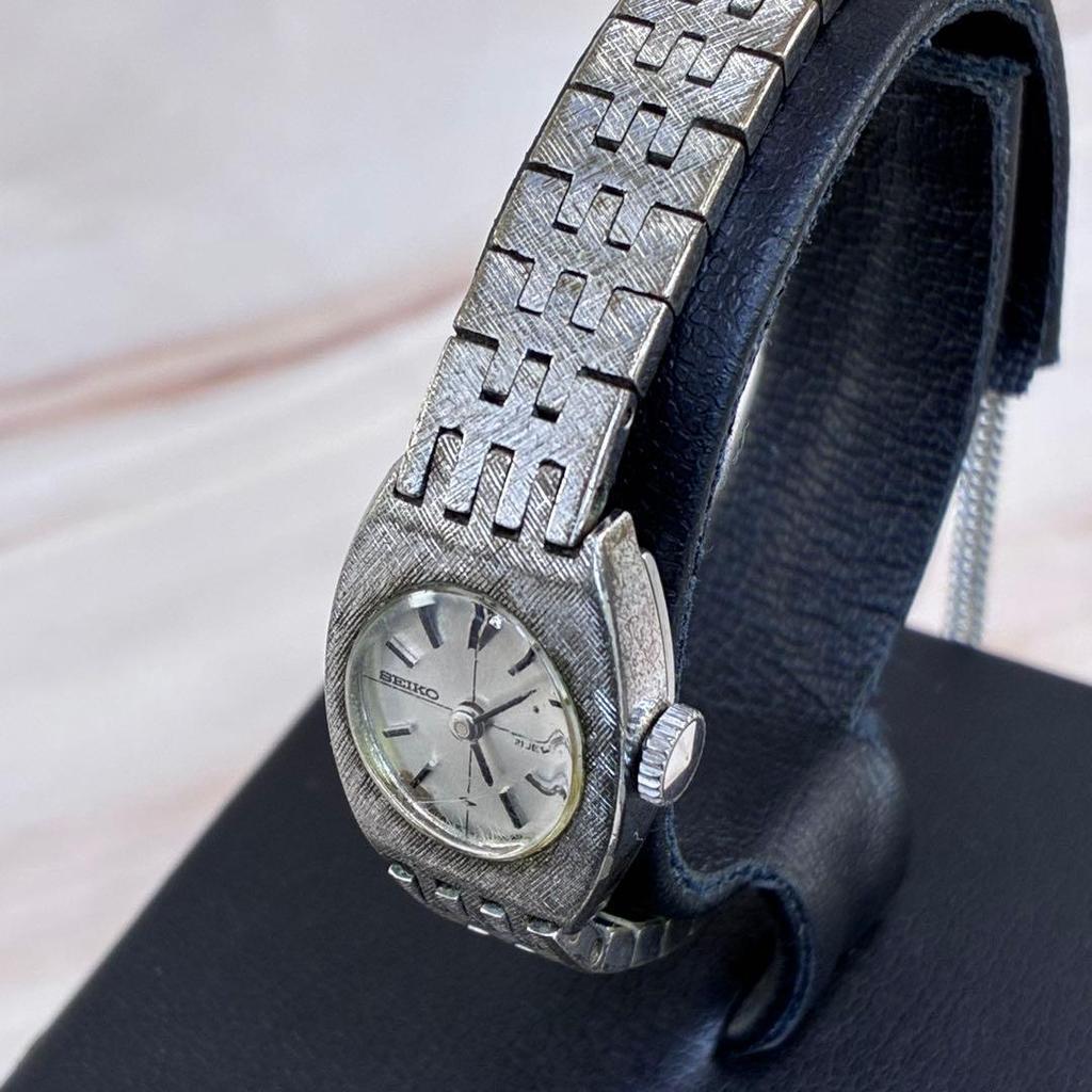Used SEIKO 1973 Seiko Second Factory 21 Jewels Antique Hand-Wound Watch