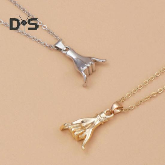 2 stk Matchende halskjede-sett for par Løfte om lillefinger Matchende halskjeder Beste venner Matchende halskjede Valentinsdag Jubileer Gave