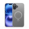 Case for iPhone 16 - TPU+PC, Gray, MagSafe