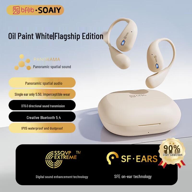 

Soaiy BFB ST6 Wireless Open-Ear Hook Sports Bluetooth Headset