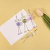 Fashionable Flower Cellphone Charm Butterfly Phone Chain Keyring Accessory Personalized Decoration for Women and Girls