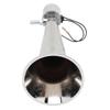 Car Air Horn Universal Rustproof 150DB Metal Loud Silver Truck Whistle Horn for 12V 24V Boat Yacht RV Motocycle
