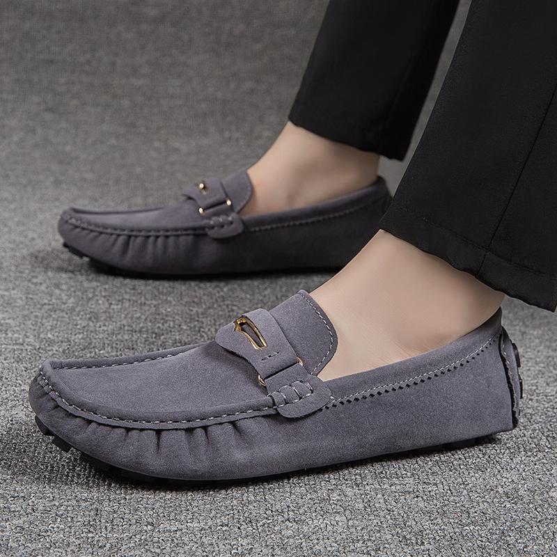 Comfortable Fashion Men's Women Designer Luxury Driving Loafers Moccasins Leather Boats Peas Shoe for Men Summer Casual Shoes 48