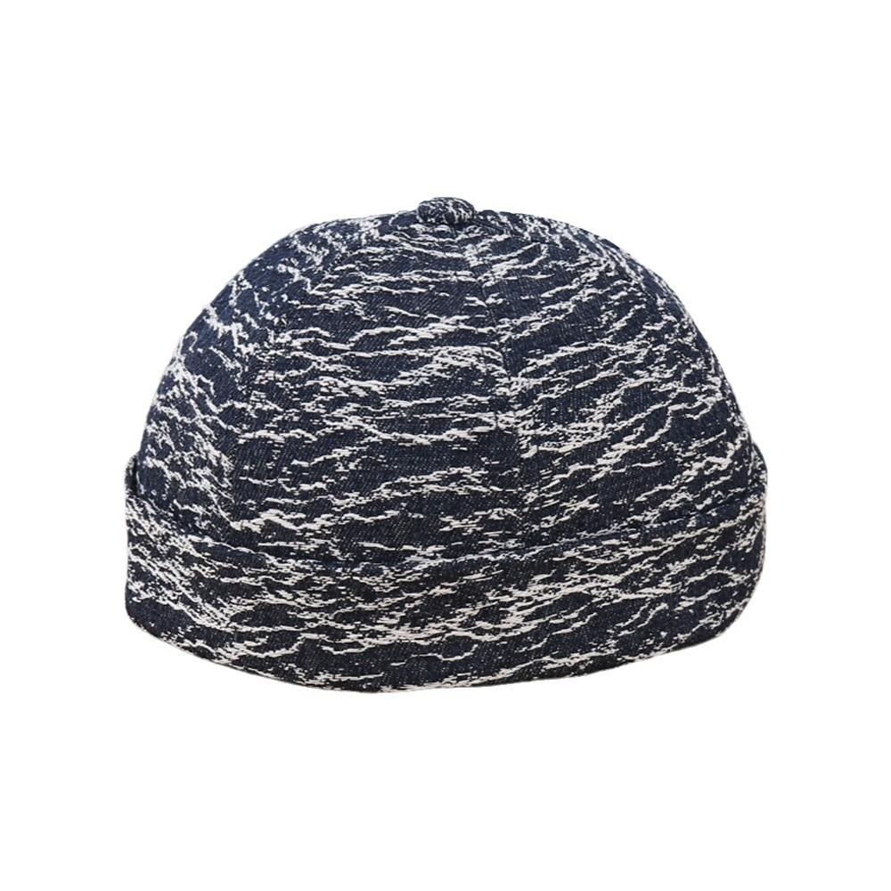 Adjustable Docker Cap Washed Cotton Sailor Hat Fashion Brimless Skullcap  Casual Daily Wear 7