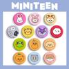 Seventeen Official Badge Mirror Keychain - Choi Seungcheol & Xu Minghao Pendant Merchandise