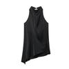 New Women's European & American Style Satin Halter Neck Top - Summer Casual Fashion