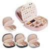 Elegant Jewelry Organization Case Professional Jewelry Storage Holder Box Practical Leather Case for Safekeeping