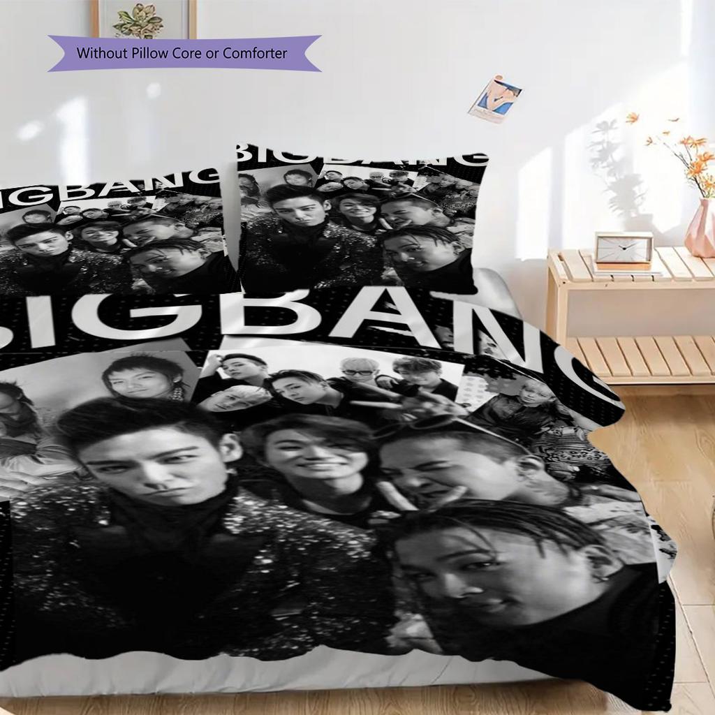 Big Bang Last Dance Concert Poster Bedding 1 Duvet Cover 2 Pillowcase Without Core Christmas Birthday Gift Soft And Comfortable