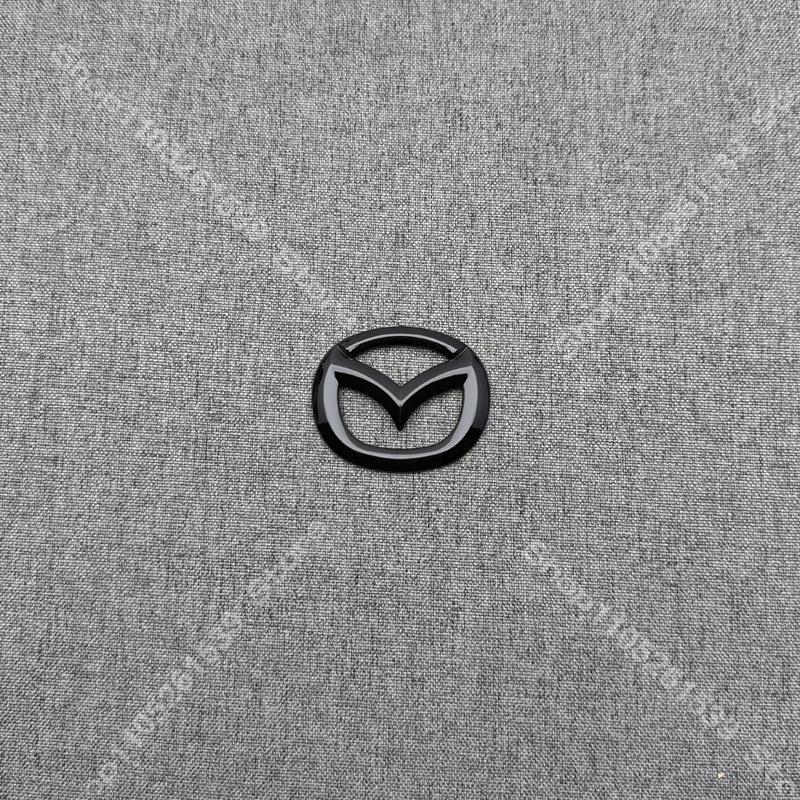 Car Front Grille Decorative Front Cover Badge Accessories for 2022-23-24-2025 Year MAZDA CX-5 Trunk Badge 2.5 AWD Emblems  Black