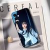 K-Karina A-AespaS Phone Case For Samsung Galaxy A73,A72,A71,A70,A53,A52,A51,Soft Silicone Black Cover
