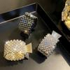 Exquisite Rhinestone Hair Clip Women Ponytail Holder Metal Shark Hair Claws for Thick Long Hair Girls Headwear