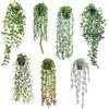 Eucalyptus Indoor Wall Decor Faux Plant With Plastic Leaves For Home Office