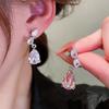Lindon Fashion Copper Alloy Zircon Jewellery Drop Earrings For Women Wedding Party Gifts