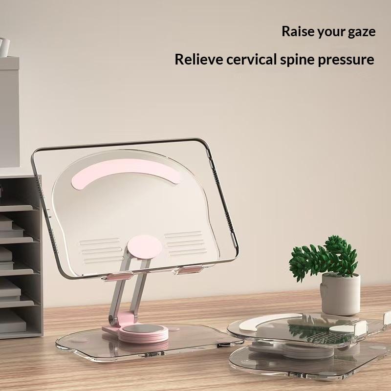 Universelle Faltbare Handyhalterung 360 Grad Drehbar Schwenkbar Tablet-Ständer Rutschfest Höhenverstellbar Für Ipad/Iphone Ständer