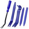 5 Piece Auto Upholstery Removal Panel Removal Tool Clip Clamp Tool Parts Original Tool (Blue)