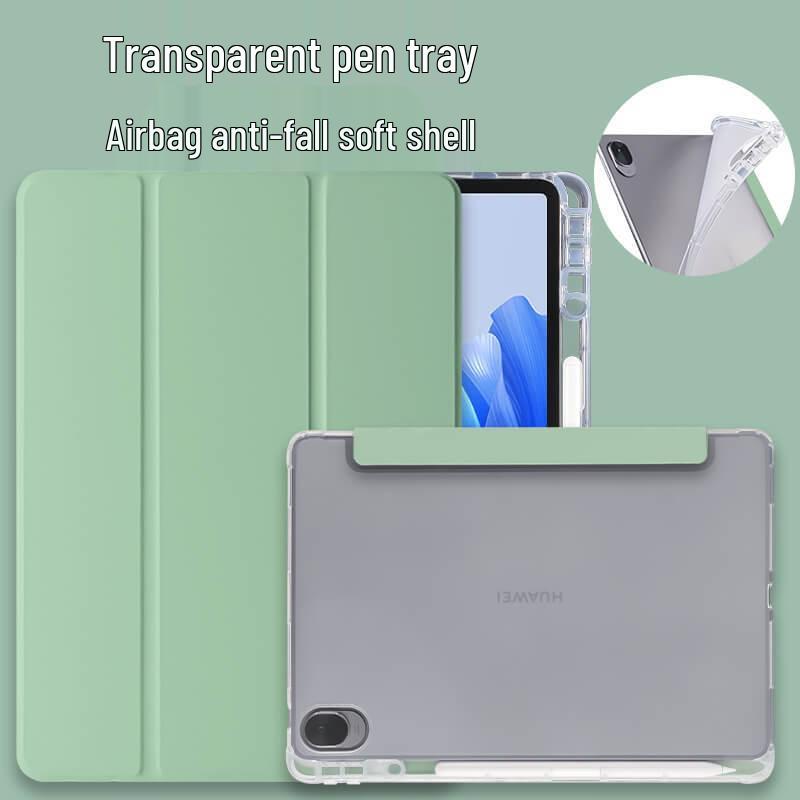 Huawei MatePad 11.5S Protective Case, Transparent TPU Soft Shell with Pen Slot for Honor X9 MagicPad
