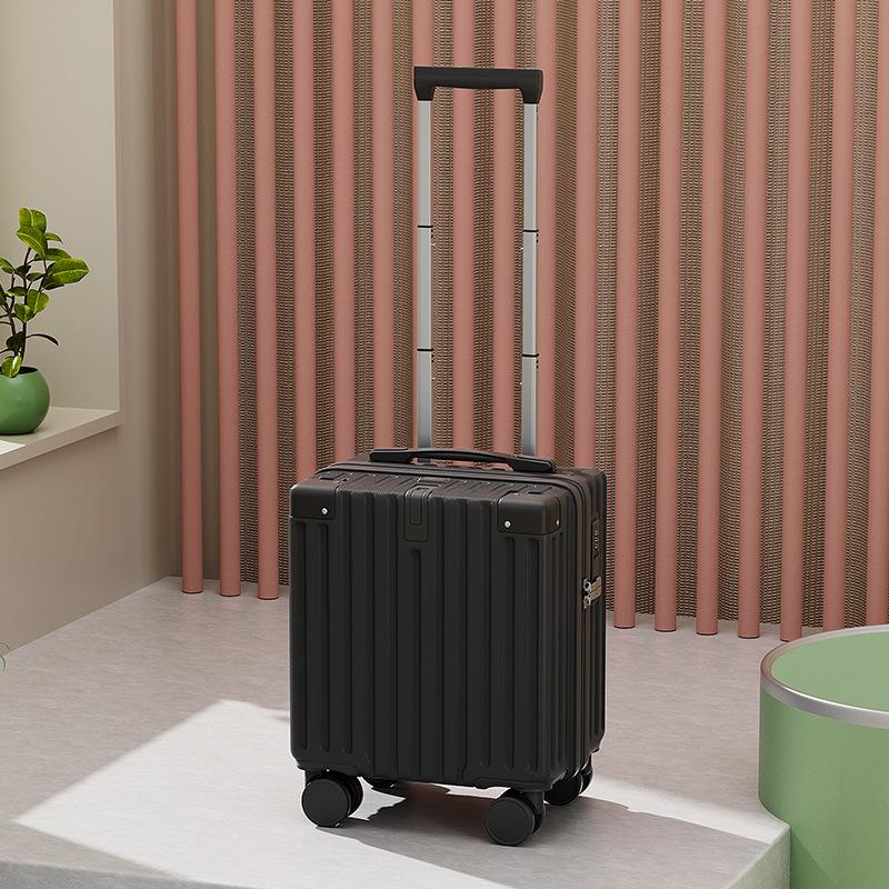 Spring Airlines Women's 14-inch Carry-on Trolley with Combination Lock