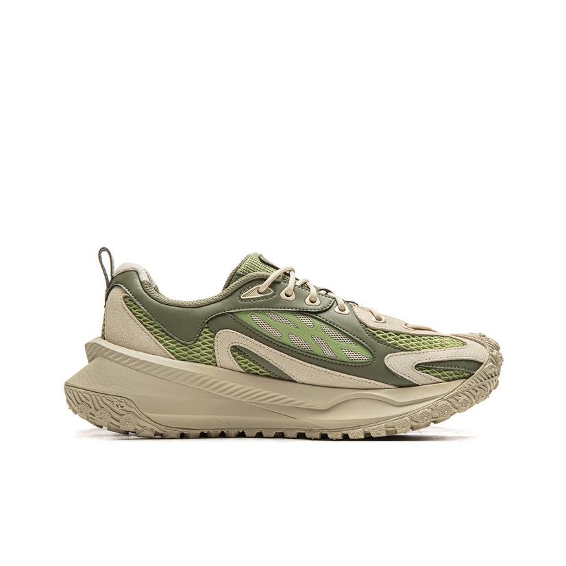 Li Ning Trendy Sports Comfortable Versatile Shock Absorbing Wear Resistant Low Top Casual Shoes Unisex Casual Shoes AZGV289-3