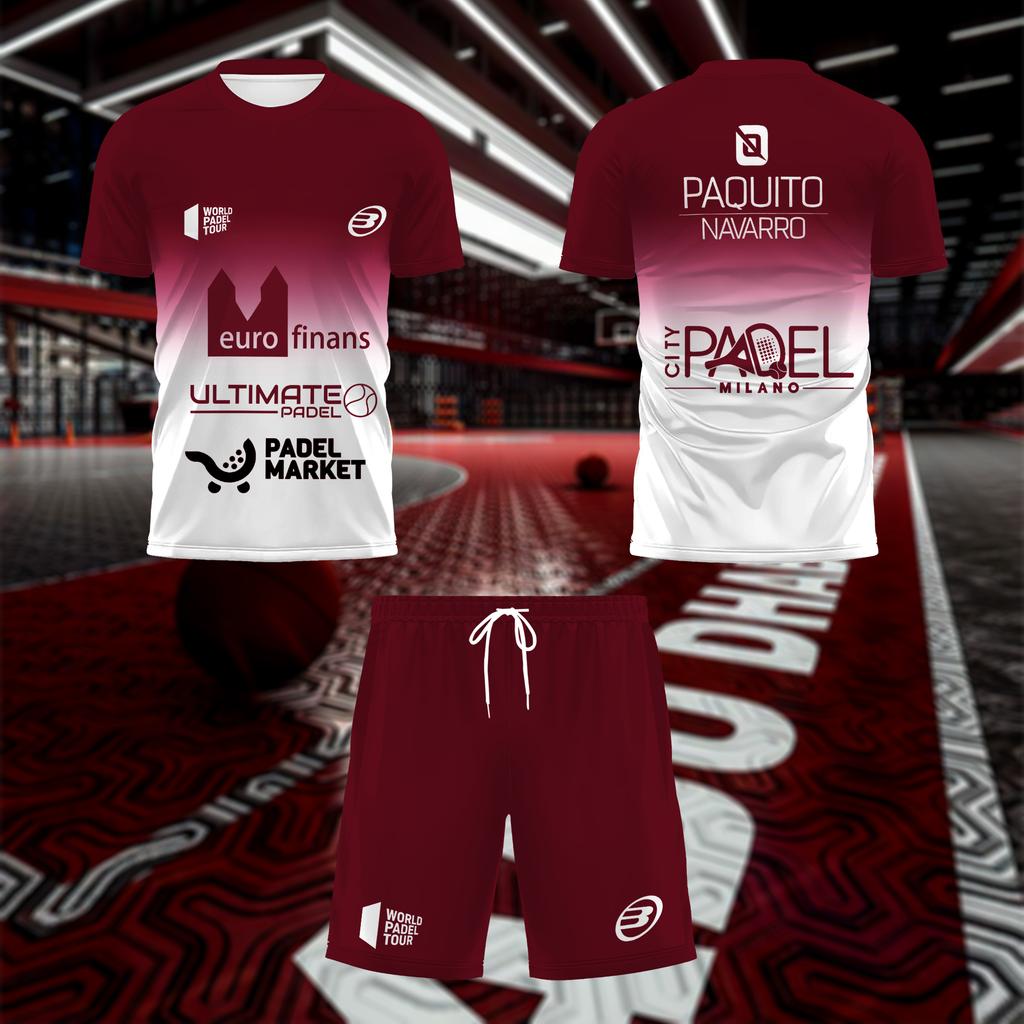 2025 Módní dětský set Padelové tričko Vzor s potiskem Element Velmi tenké Krátký rukáv Tenisová móda Prodyšný Butik Spo