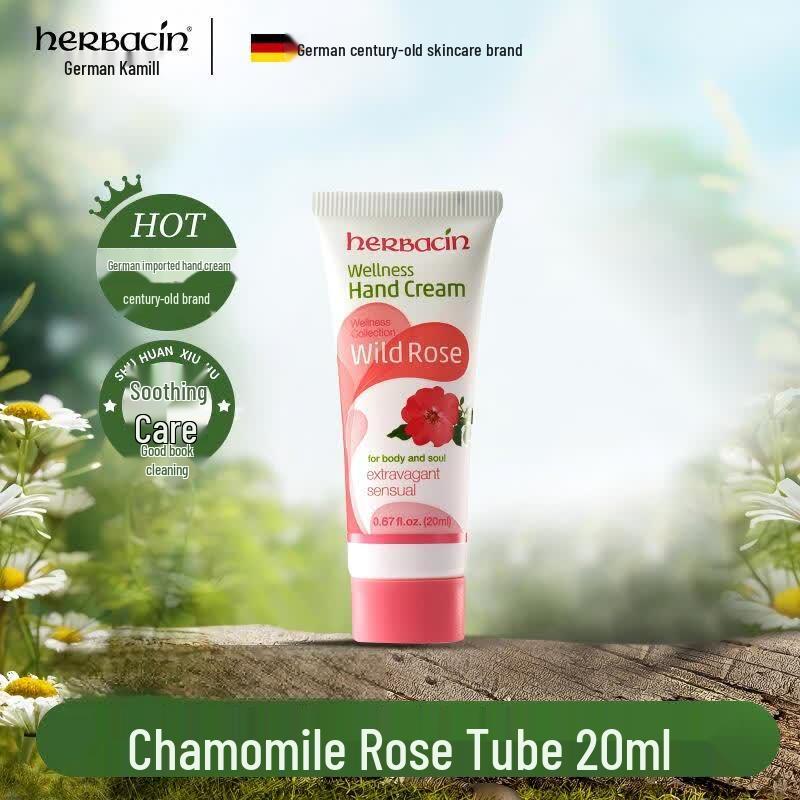 Herbacin Kamille Rose Hand Cream 20ml