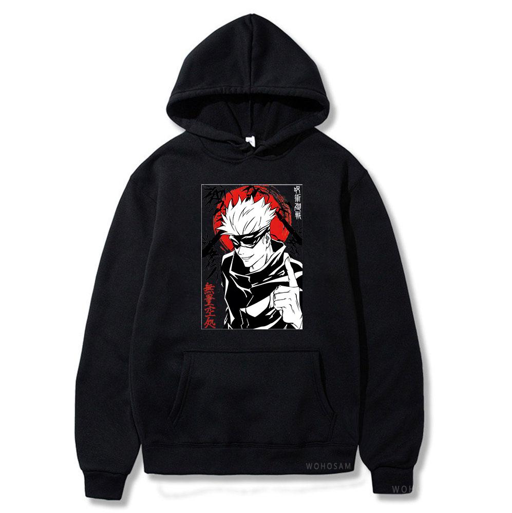 

Japan Anime Jujutsu Kaisen Fashion Graphic Hoodies Vintage Oversized Hooded Hip Hop Long Sleeves Cotton Hoodie Men Women Clothes 3XL