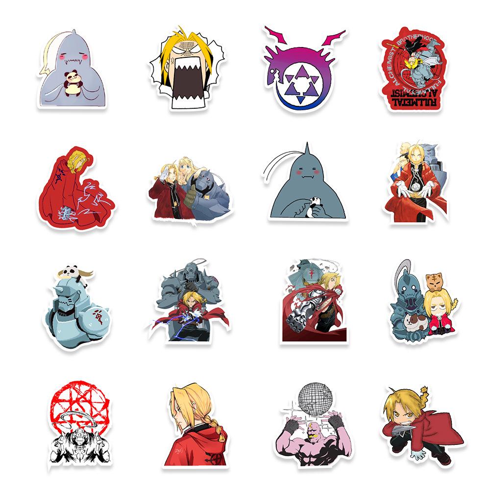 50 Japanese Comics: Jinyi Graffiti Stickers Car Suitcase Mobile Phone Water Cup Decoration Stickers