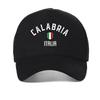Calabria Italia Stampa Grafica Cappellino da Baseball in Rete Unisex Estivo Outdoor Regolabile Cappelli Casual Traspirante Cappello Parasole