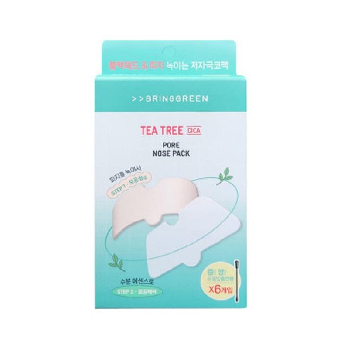 

[Bring Green] Пакет для носа с порами и чайным деревом, 3 шт.